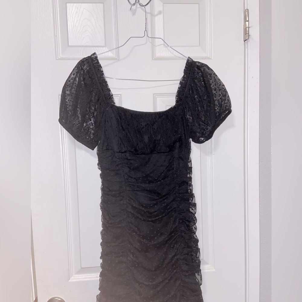HOCO BLACK DRESS : L // Minivestido Blashe Negro Talla: L